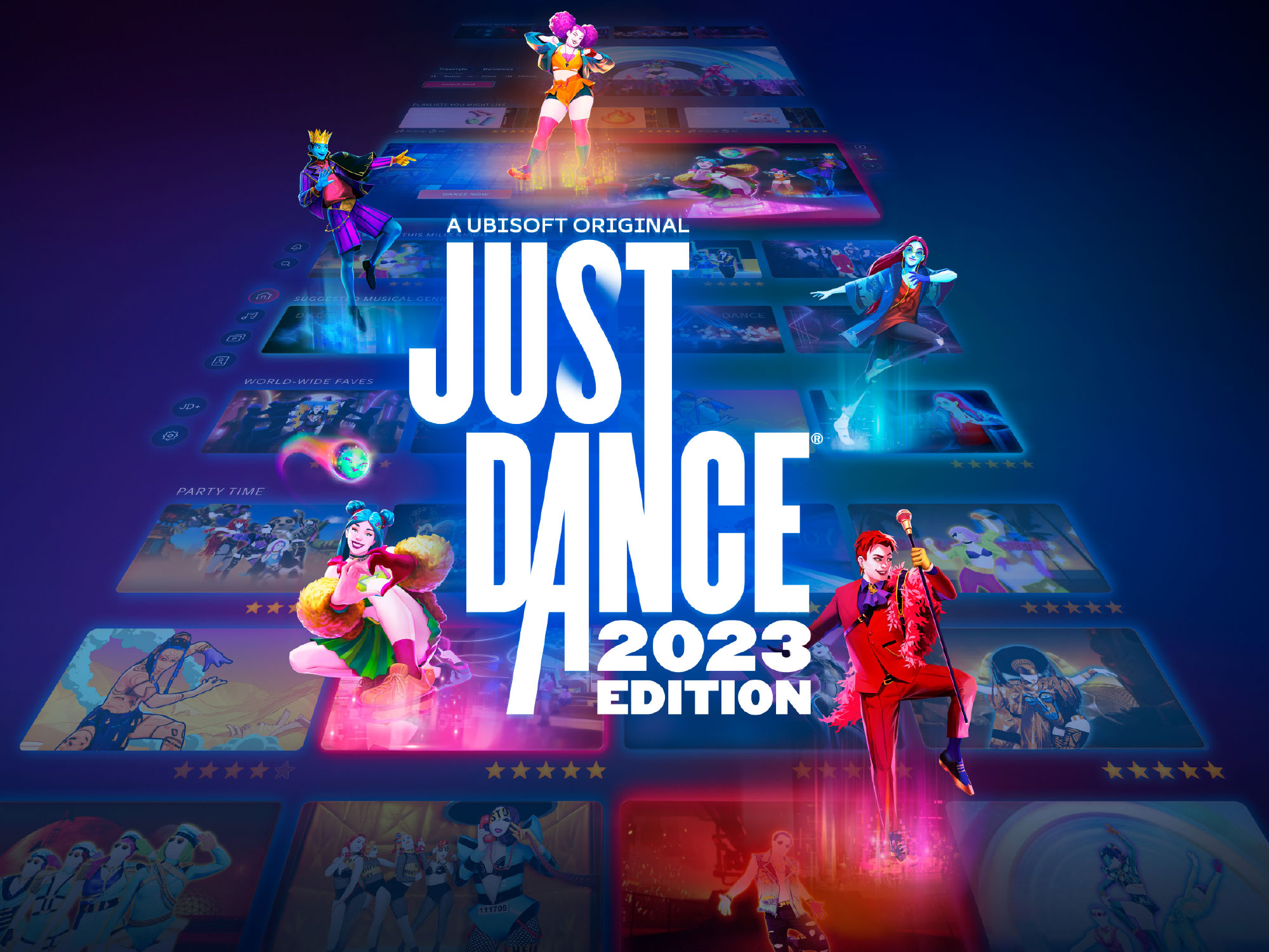Final Just Dance 2023 key art