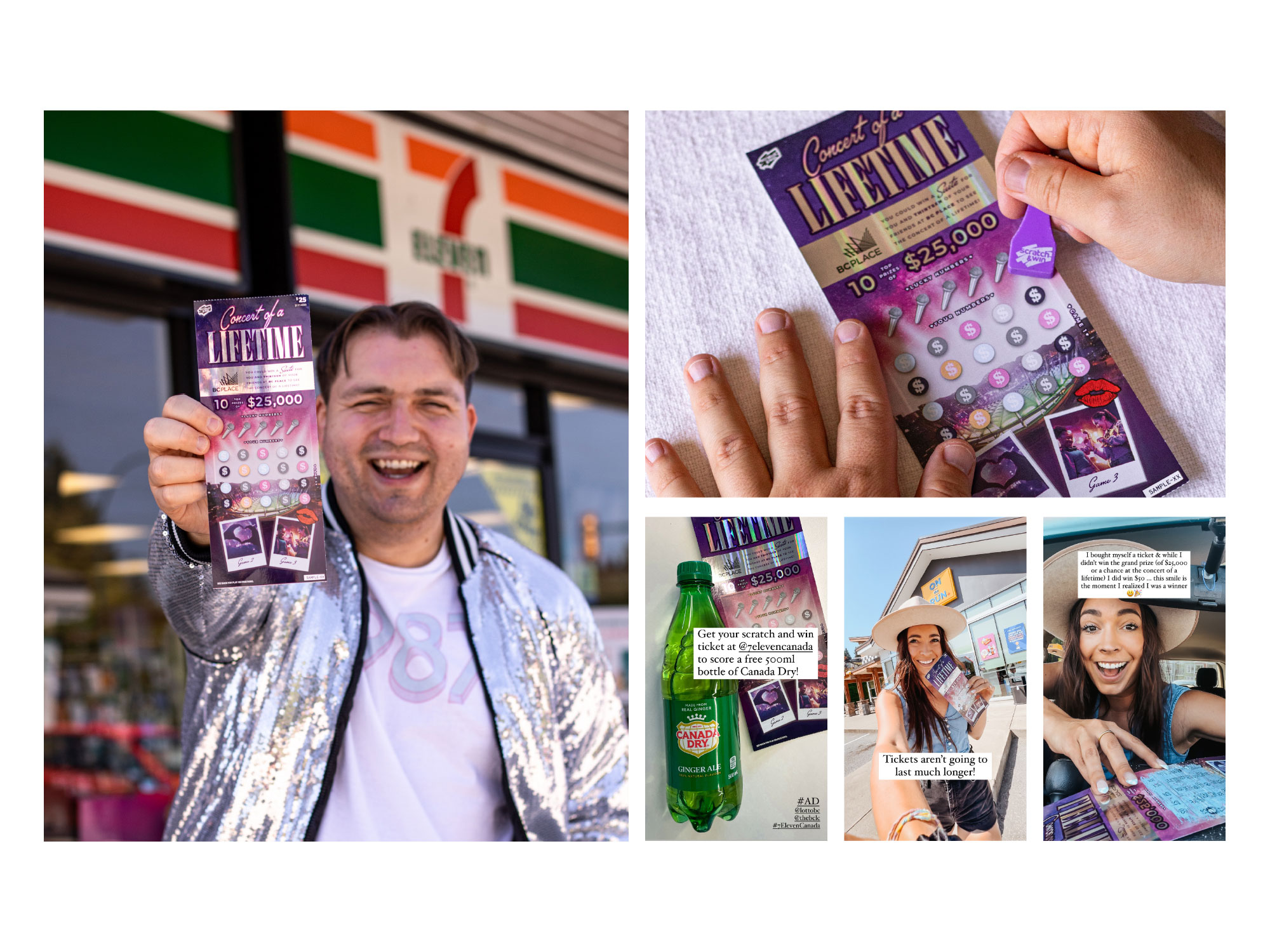Social and influencer content