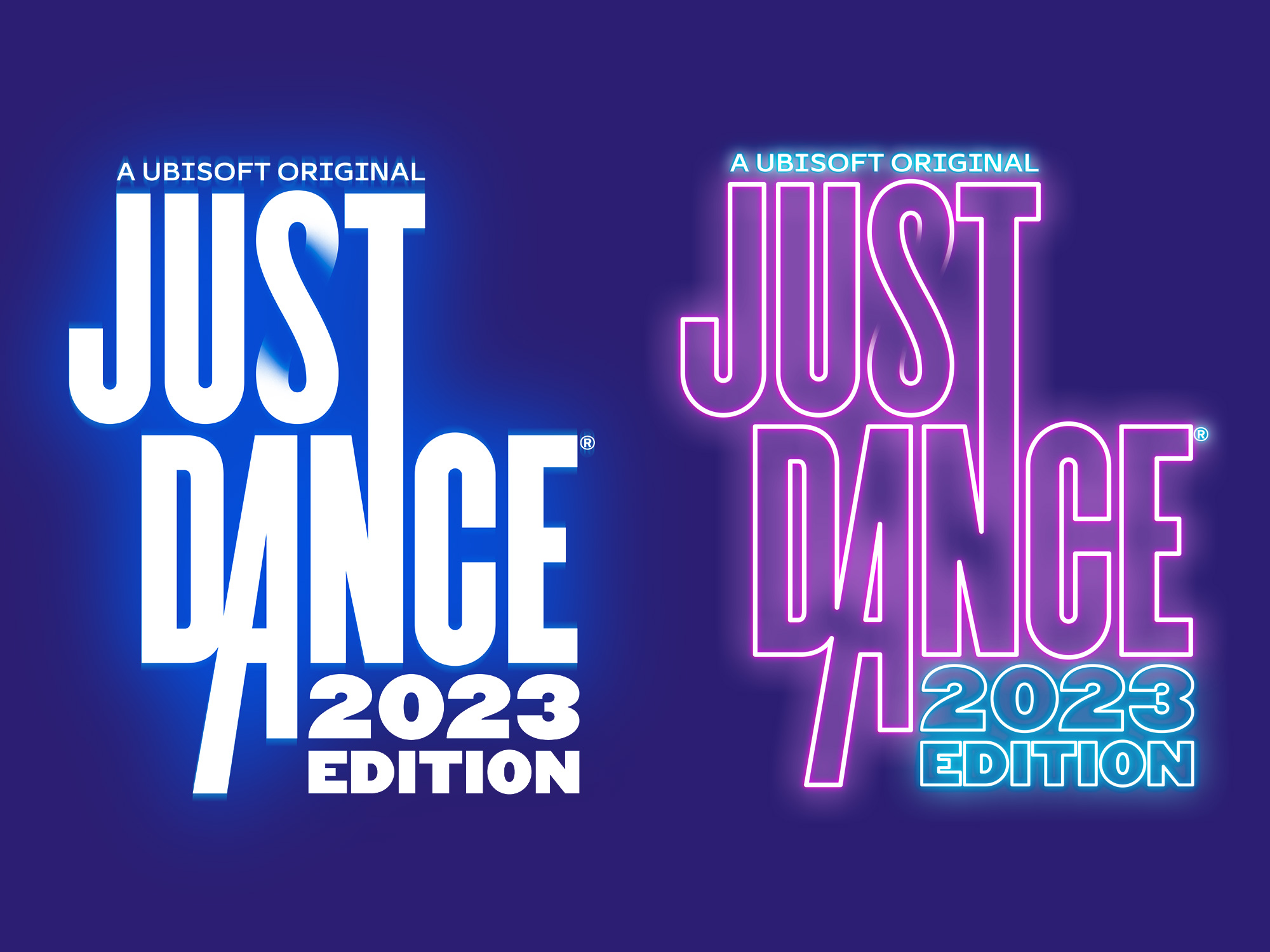 Final Just Dance 2023 franchise logo lockups