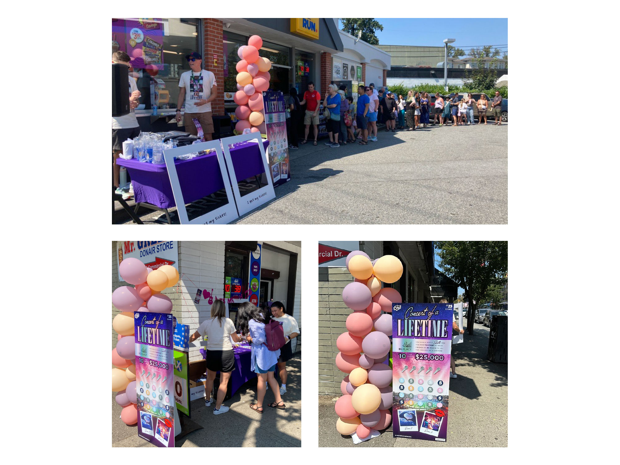 Pop-up activations